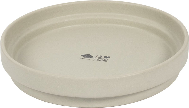 D d home i love happy cats drinkkom ace xl-1250ml-25x25x4.5cm beige