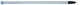 Eurotrail luifelstok rafterpole 105-250 cm aluminium zilver