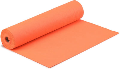 Vaessen creative vilt op rol - oranje - 1 mm - 45 cm x 5 m