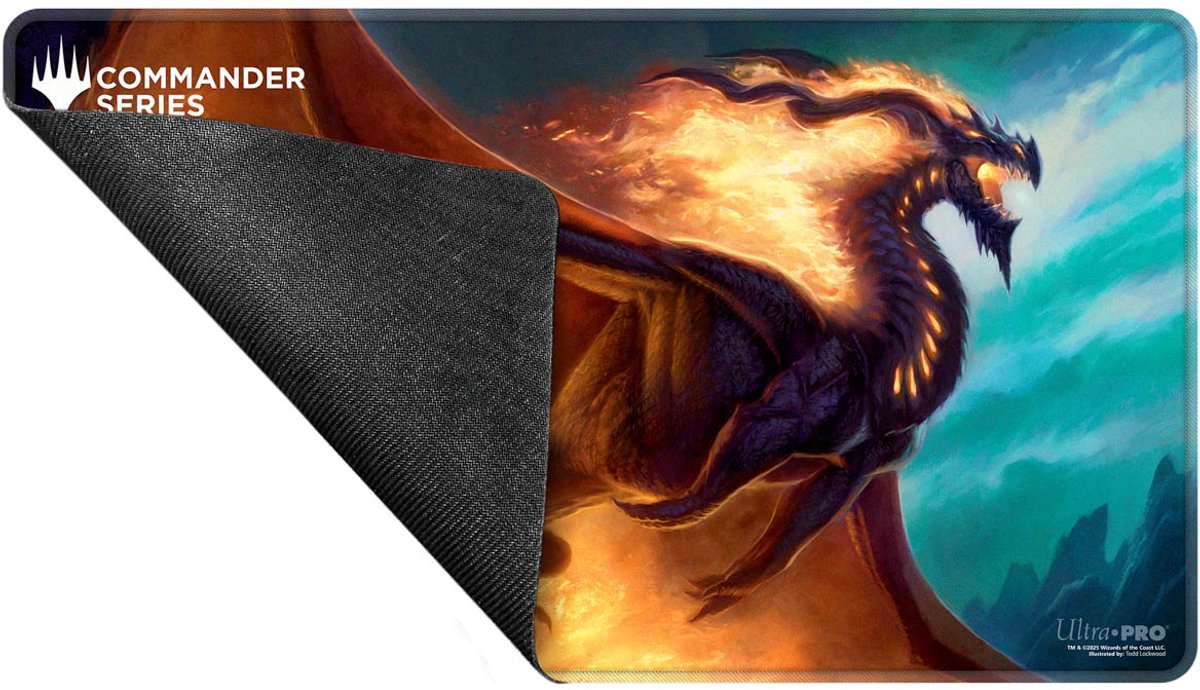 Ultrapro ultra pro - magic: the gathering - commander series - fan vote 1 - prossh stitched edge playmat - uk