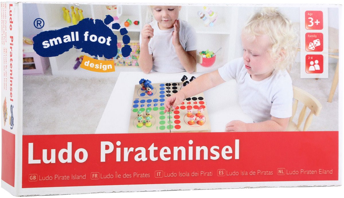 Small foot - houten ludo pirateneiland