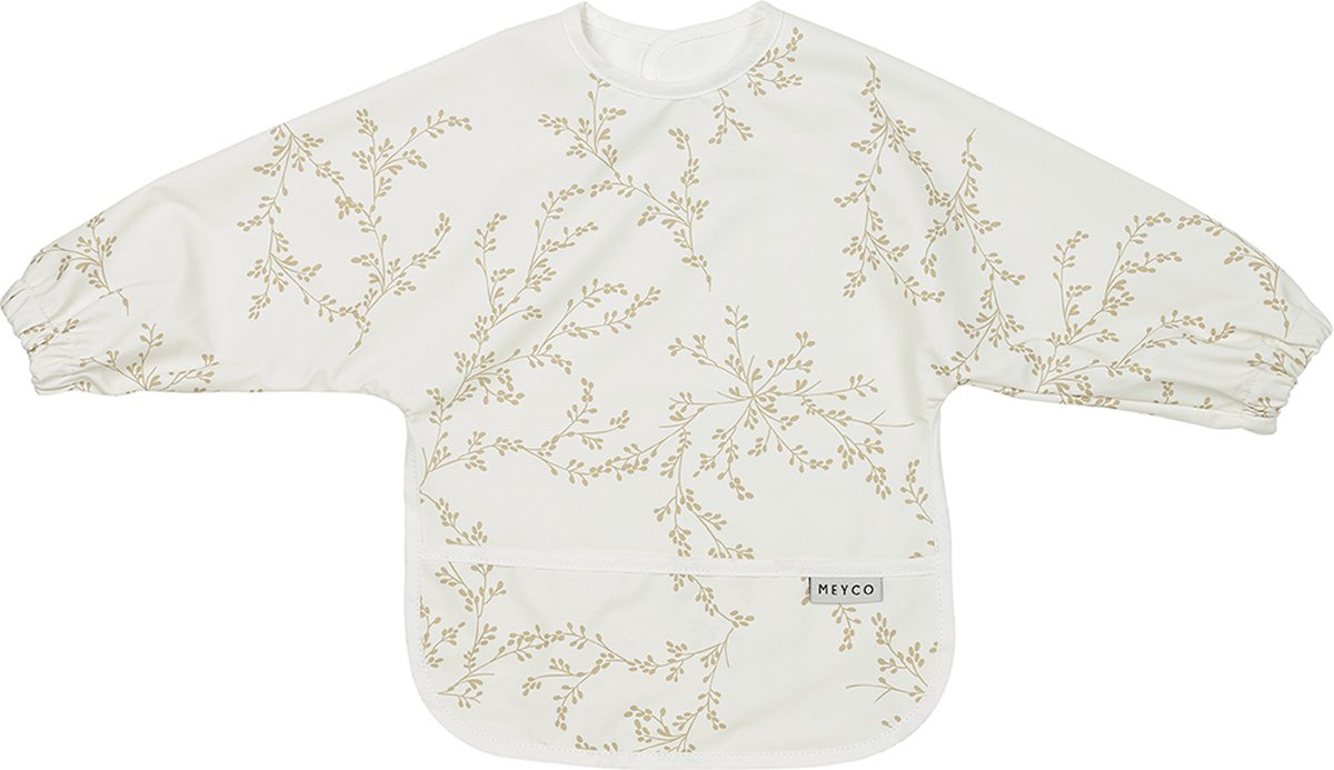 Meyco baby branches mouwslab - sand
