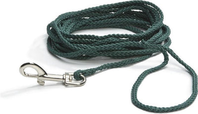 Beeztees zoeklijn - hondenriem - nylon - groen - 15m
