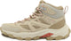 Jack wolfskin vojo tour texapore mid w dames wandelschoenen - seal