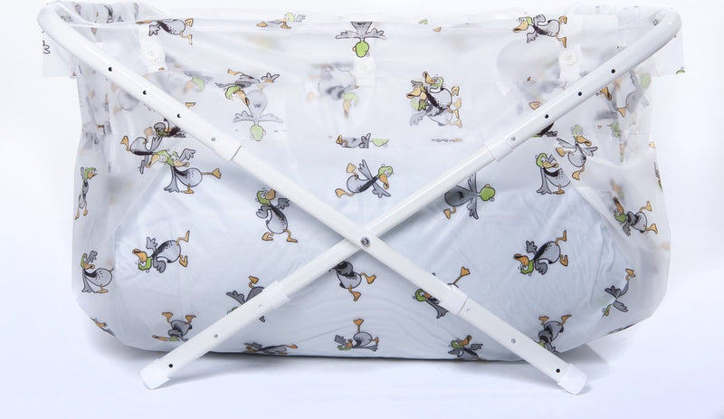Bibabad opvouwbaar badje wit 70-90 cm