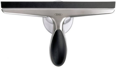 Oxo - raamwisser - met houder - rvs