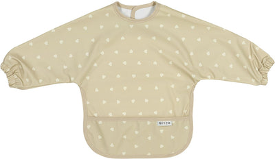 Meyco baby sweet heart mouwslab - sand soft sand