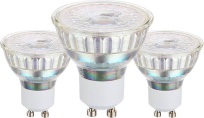 Eglo led lamp set 3 stuks - gu10 - ø 5 cm - helder - 3000k