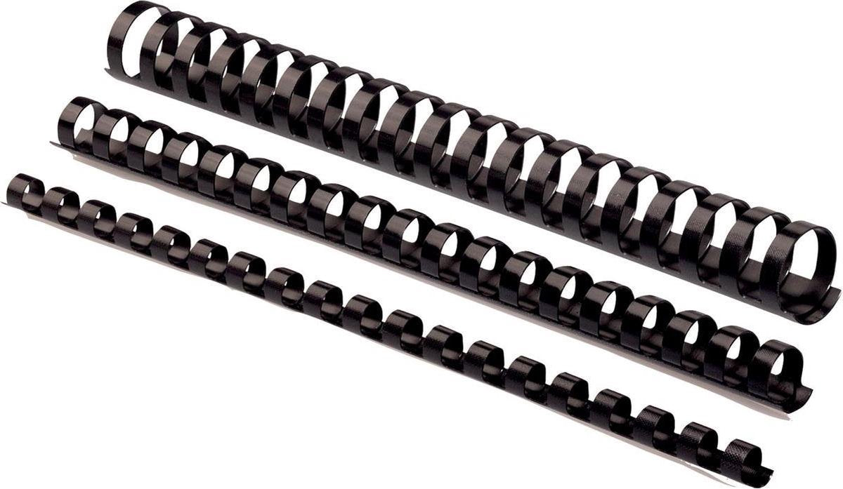 Fellowes bindruggen 22 mm zwart, 50 stuks