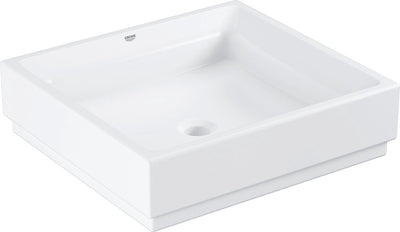 Grohe cube ceramic waskom 50 - keramiek - 50 x 47 cm - antibacteriã«le coating - wit