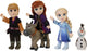 Jakks disney frozen 2 kleine poppen 5-delige cadeauset 15cm (kristoff, anna, sven, elsa, olaf)