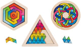 Goki houten breinbreker puzzel - educatief speelgoed breintraining. - afbeelding 1