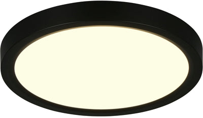 Rl live your light reality draco - plafondlamp - zwart mat - incl. 1x smd 18 w - dimbaar met schakelaar - wand- en plafondmontage - geheugenfunctie via de wandschakelaar - eenvoudig te bevestigen - dip - schakelaar