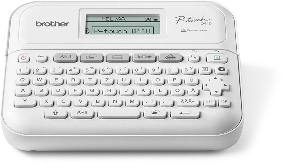 Brother pt-d410 18 mm label printer
