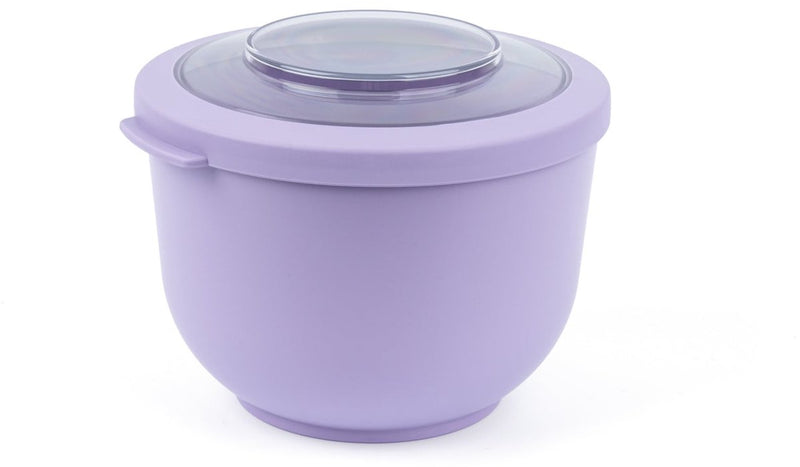 Amuse tylla lavender - 1200ml - lunchbox – lunchtrommel – bowl met deksel - perfect afsluitbare vershouddoos - saladebox voor onderweg - bpa-vrij – paars