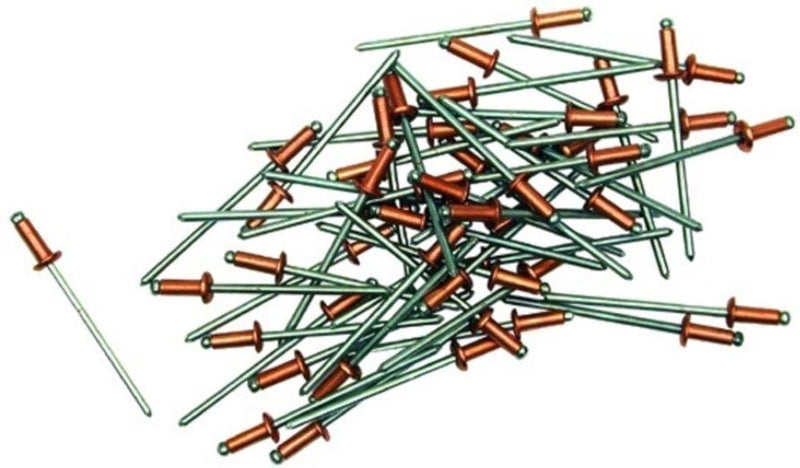 Gesipa 1433472 standaard blindklinknagel - platbolkop - open - al st - 3,0 x 12mm (500st)