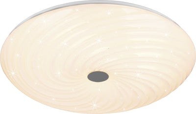 Rl live your light reality gravity - plafondlamp - wit - incl. 1x smd 45w - geintegreerde dimmer - lichtkleur verstelbaar - afstandsbediening