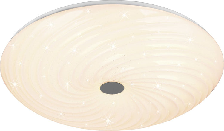 Rl live your light reality gravity - plafondlamp - wit - incl. 1x smd 45w - geintegreerde dimmer - lichtkleur verstelbaar - afstandsbediening