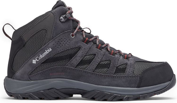 Columbia crestwood mid waterproof heren wandelschoenen - grey