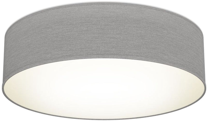 Briloner b.k.licht - plafondlamp - ø38cm - taupe - excl. 2x e27 lichtbronnen