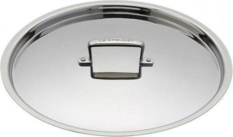 Le creuset rvs deksel 30cm