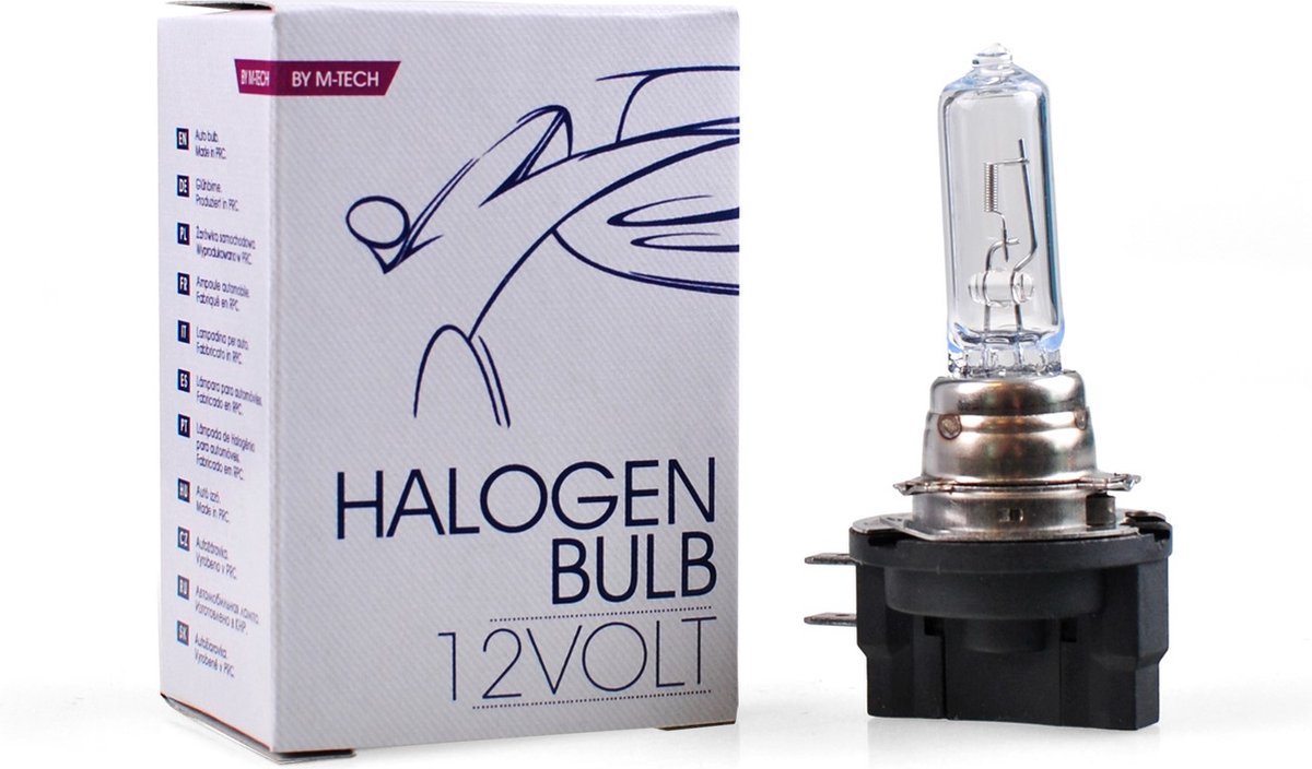 M-tech h9b 12v 65w - basic - helder - enkel