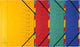 Exacompta 8x sorteermap met vaste rug en elastosluiting - 12 indelingen - geassorteerd - 54120e