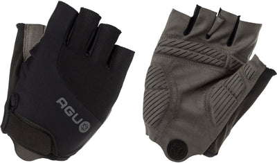 Agu super gel fietshandschoenen zomer - wielrenhandschoenen dames heren - zwart - maat xxl
