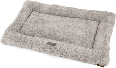 Scruffs cosy benchkussen - zacht hondenkussen - anti-slip - imitatie su�de - grijs - s - 75 x 52 cm s