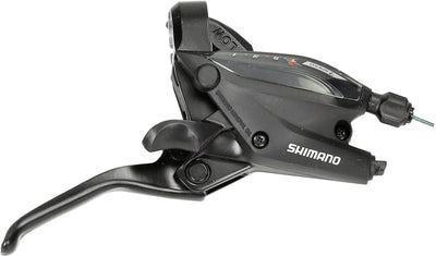 Shimano shifter 7 speed rechts st-ef505 zwart