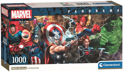 Clementoni legpuzzel marvel panorama - 1000st.
