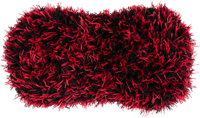 Dirt devil - auto spons - car sponge 2-in-1 - spons met microvezel en insectenzijde - autospons microvezel voor verwijderen van insecten - 26 x 12 x 6 cm - zwart rood