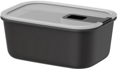 Mepal vershouddoos easyclip - 700 ml - vershoudbakjes met schuifsluiting - geschikt voor magnetron. stoomoven. koelkast en vriezer - nordic black