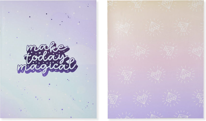 Kangaro schriften - galaxy girl - a5 - lijn - 4 stuks - k-pm410001