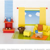 Goki poppenhuismeubeltjes: moderne woonkamer 24-delig (incl. toebehoren, excl.