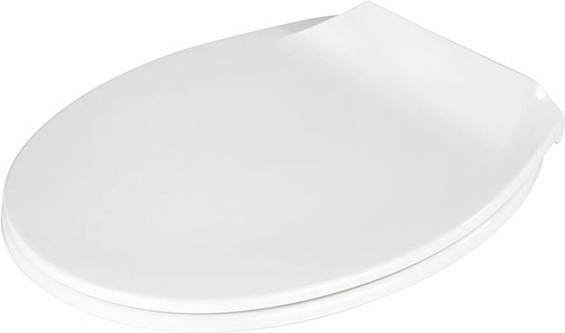 Wenko wc bril kos - wit thermoplast - easy-close softclose sluiting - fix-clip bevestiging afklikbaar - toiletbril - toiletzitting - wit