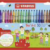 Stabilo trio a-z - viltstift - set met 30 stuks