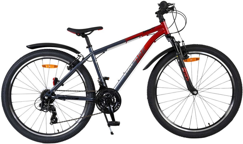 Volare xc race kinderfiets - 26 inch - rood grijs - 21 versnellingen