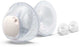 Philips avent dubbele opvangcups - ultralicht - skinsense siliconen opvangcups - comfortabele pasvorm - handsfree -scf439 01