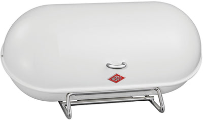 Wesco breadboy broodtrommel | 12 liter | metaal - wit | broodbewaardoos - designed in germany