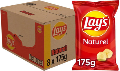 Lay's chips naturel (8x 175gr)
