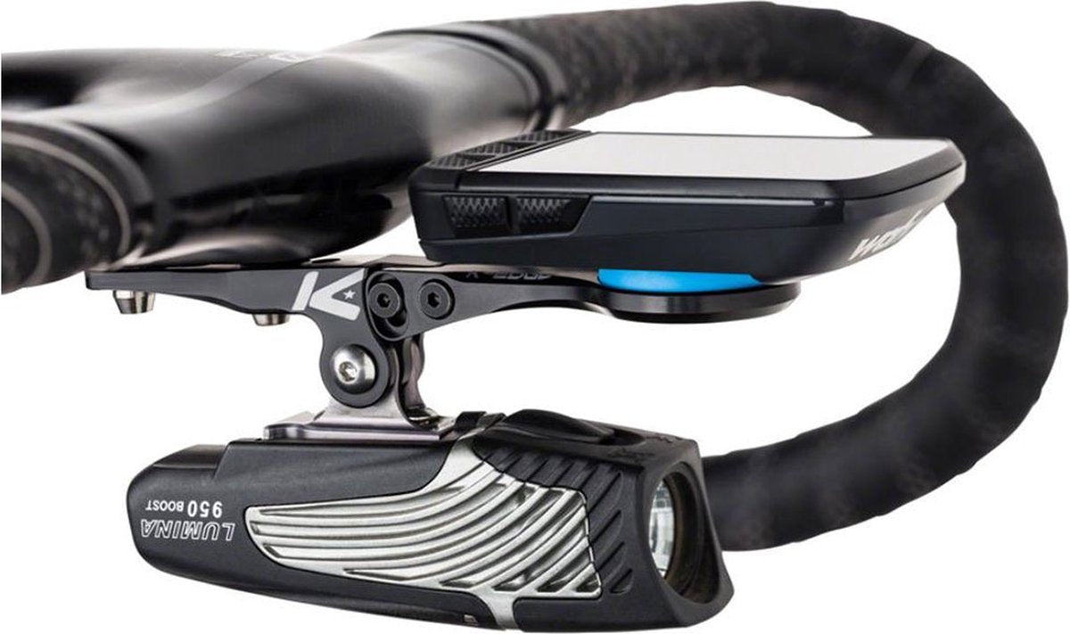K-edge integrated h-bar stuurhouder voor garmin