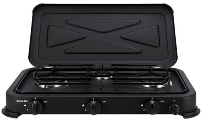 Mestic kooktoestel mgc-300 – 3 kookpitten - 2x 2200 w, 1x 850 w - maximaal vermogen: 5250 w - campingtoestel