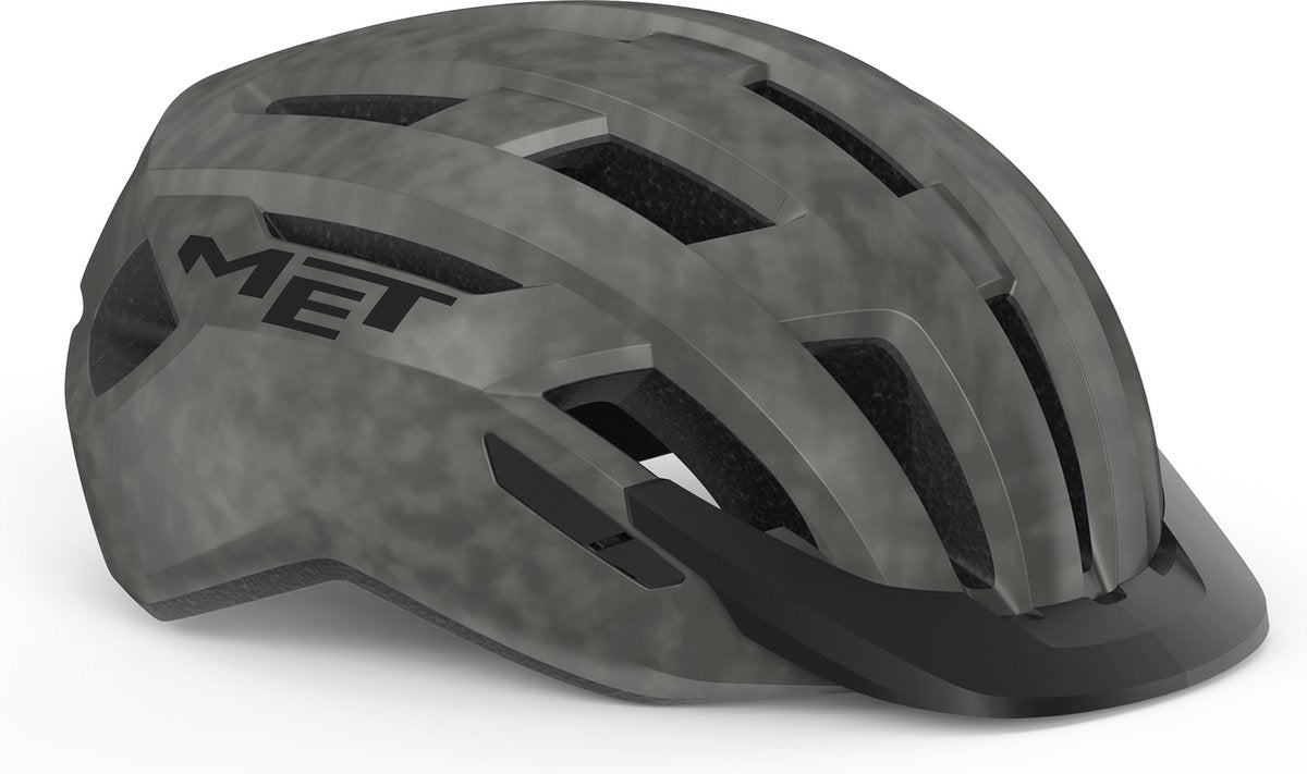 Met allroad mips fietshelm mannen vrouwen – fietshelm volwassenen – maat l (58-61cm) – titanium matt