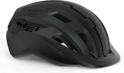 Met allroad mips fietshelm mannen vrouwen – fietshelm volwassenen – maat m (56-58cm) – black matt m