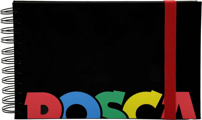Posca blackbook schetsboek a5 met spiraal