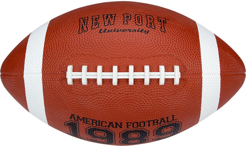 New port american football - medium - bruin - rubber butyl - ca. 26 cm