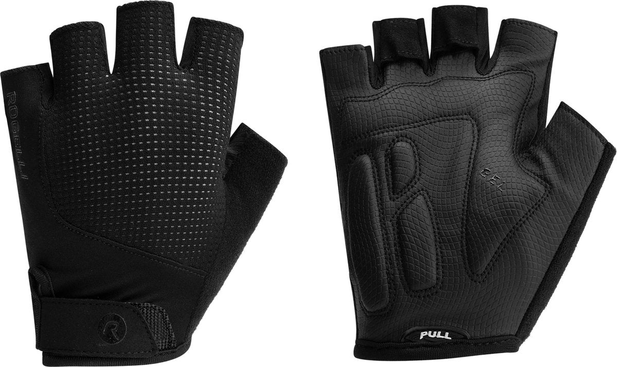 Rogelli essential fietshandschoenen dames - zomer - zwart - m