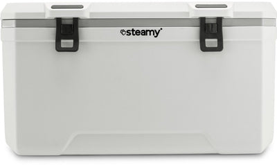 Steamy marine 120 - grote koelbox - speciaal voor op de boot - 120 liter - wit