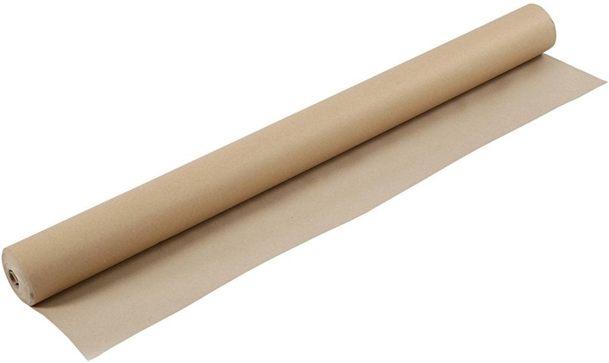 Creativ company kraft papier op rol, b: 96 cm, bruin, 30 m